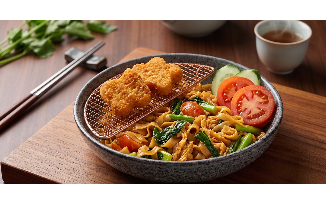 Kwetiau Topping Nugget